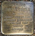 Stolperstein fr Frieda Brager