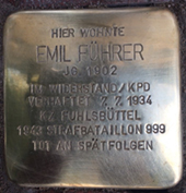 Stolperstein fr Emil Fhrer