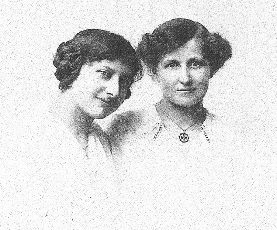 Die Schwestern Gertrud und Elsbeth Horschitz