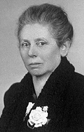 Olga Lavy, Passbild fr Visum Mai 1941