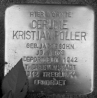 Stolperstein fr Cerline Kristianpoller