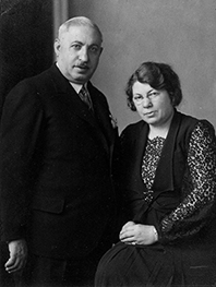 Ehepaar Mendel und Anna Arendar