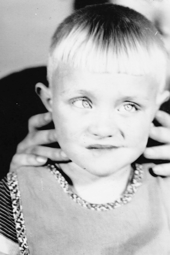 Karl-Heinz Dohrmann im Alter von 4 Jahren 