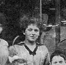 Rena Drehmel, geb. Emanuel, um 1918