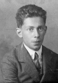 Lothar Freund, Foto aus Studentenausweis, 1923 München