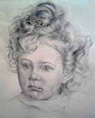 Zeichnung des Kindes Lisa Huesmann