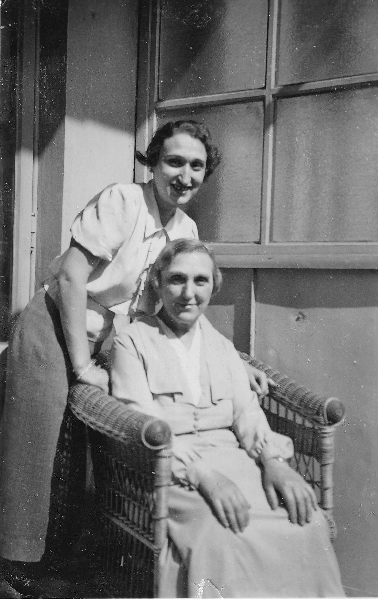 Philippine Levy und Tochter Senta, 1936 Philippine Levy und Tochter Senta, 1936