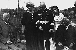 Gottlieb Magnus (M.), vermutlich mit seiner Frau Margaretha und seiner Tochter Antonie