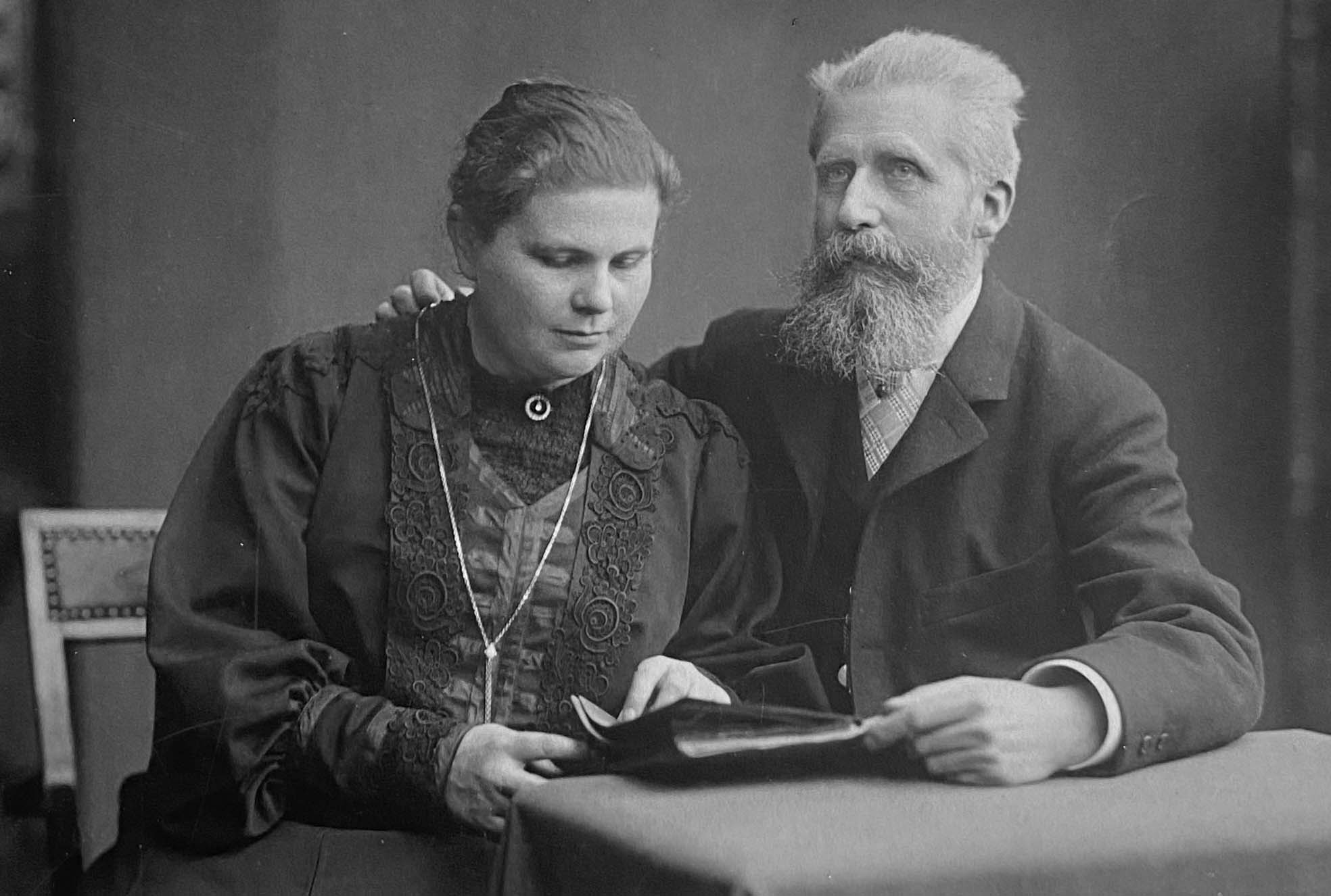 Clara Emma und Adolph Olshausen