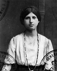 Ausweisfoto Gerda Eva Seelheim Ausweisfoto Gerda Eva Seelheim