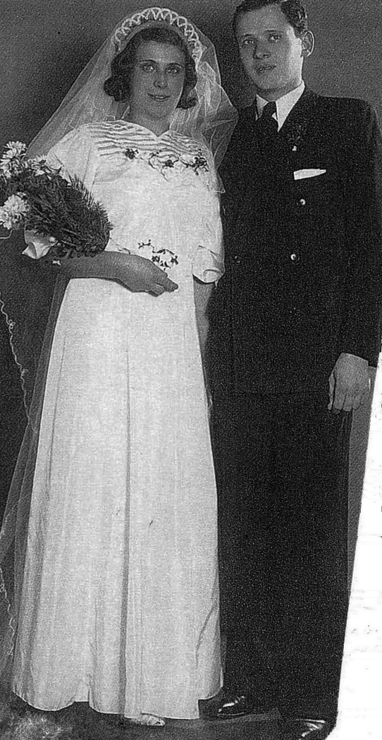 Charlotte und Kurt Spitzkopf, Hochzeit 1940