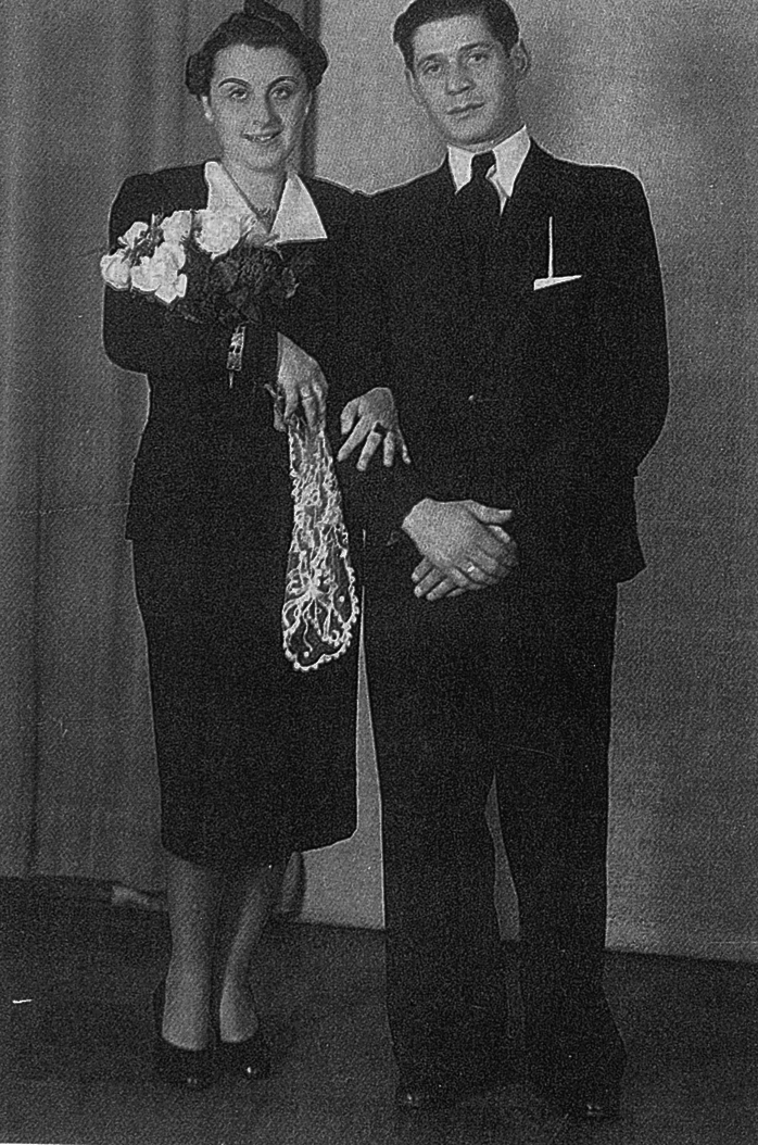 Ruth und Alfred Spitzkopf, Hochzeit